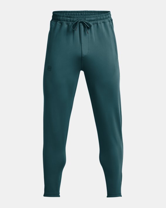 Men's UA Meridian Tapered Pants, Green, pdpMainDesktop image number 2